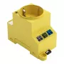 WAGO schakelkaststopcontact 709-582 geel 1 stuks