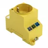 WAGO schakelkaststopcontact 709-582 geel 1 stuks