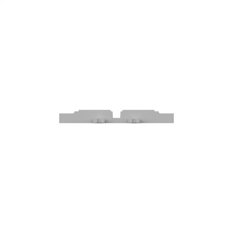 WAGO 221-2525 montageadapter voor verbindingsklemmen van de serie 221, 5-pack, grijs