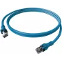 EasyLan saCon DualBoot patchkabel S/FTP Cat.6A blauw 5,0m