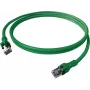 EasyLan DualBoot Push Patchkabel Cat.6A S/FTP Groen 7,5m
