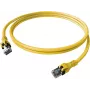 EasyLan saCon DualBoot patchkabel S/FTP Cat.6A geel 2,0m