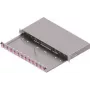 ZVK EasyLan LWL-verdeelpaneel Basic LSB0B224 Grade C 1U 12 poorten 12x LC-Duplex OM4