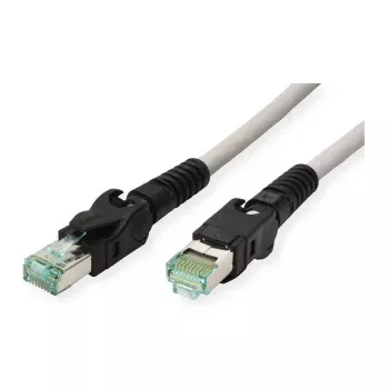 EASYLAN VarioBoot Cat.6A S/FTP patchkabel grijs 3 m