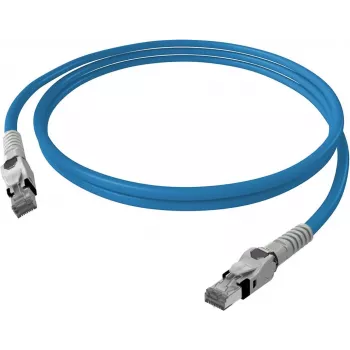 EasyLan VarioBoot patchkabel Cat.6A S/FTP blauw 2,0 m