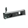 Bachmann CONI Desk Power Module - 1x Schuko-stopcontact, 1x USB-C 22W PD, ingang GST18i3, zwart