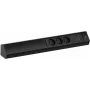 Bachmann CASIA 2 3x Schuko stopcontact met 1x USB-A en 1x USB-C opladen 22W zwart