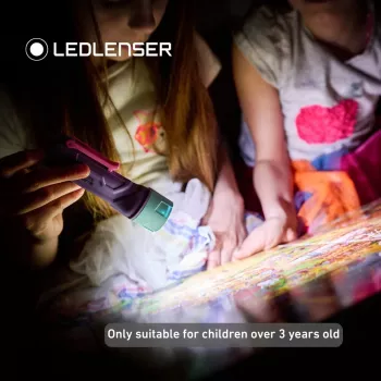LEDLENSER Kidbeam4 kinderzaklamp lila