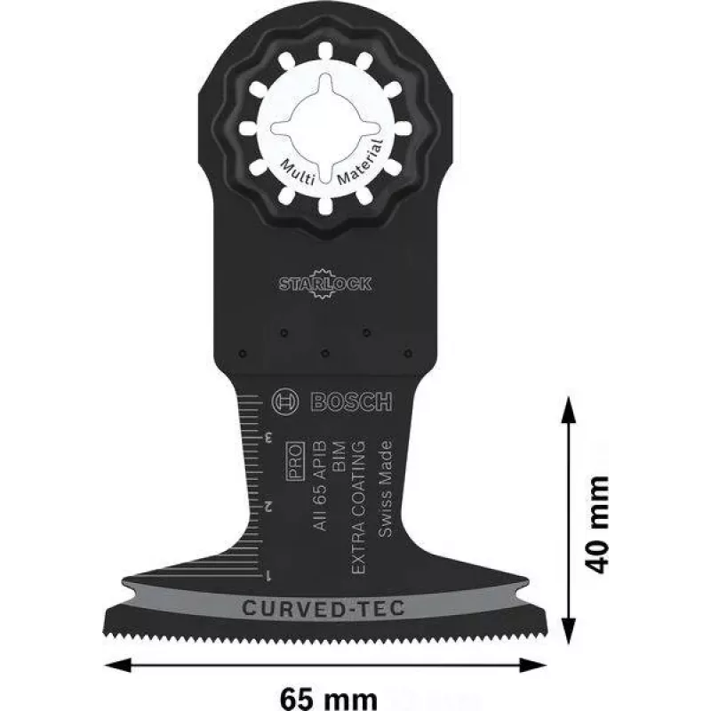 Bosch Professional PRO AII 65 APIB inlegzaagblad (StarlockPlus, BIM, 65mm)