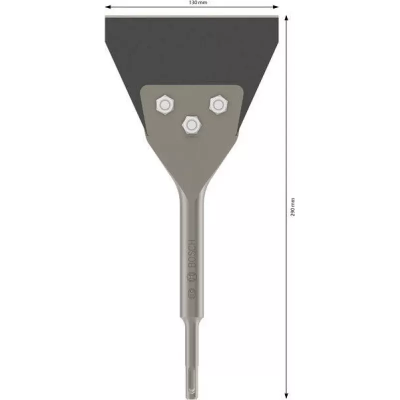 Bosch PRO SDS plus Floor Scraper 130x290mm beiteladapter