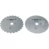 BOSCH POWERTOOLS PRO Wood accu-cirkelzaagblad 165 mm (2-pack promotieverpakking)