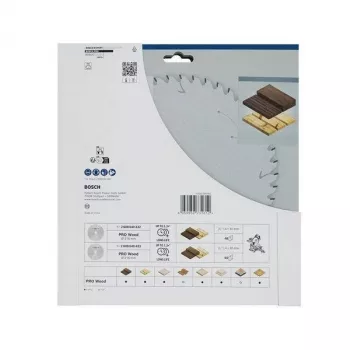 BOSCH POWERTOOLS PRO hout cirkelzaagblad 216 mm (2-pack promotieverpakking)