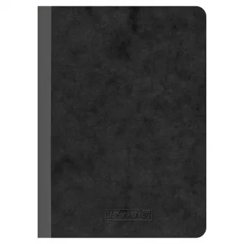 BRUNNEN FACT!plus notitieboek A6 gelinieerd 96 blad zwart