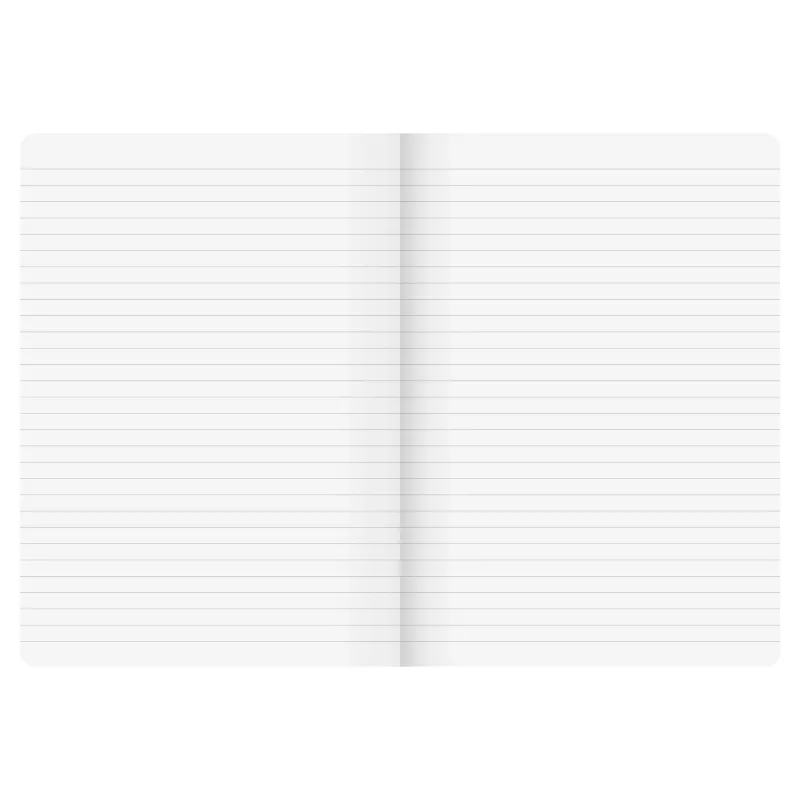 Brunnen FACT!plus notitieboek A4 gelinieerd 96 blad zwart