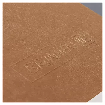 BRUNNEN FACT!plus notitieboek A4 geruit 96 blad bruin 104347270