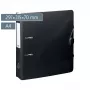 BRUNNEN WAVE hefboomsordner Onyx Black kunststof 7,0 cm DIN A4