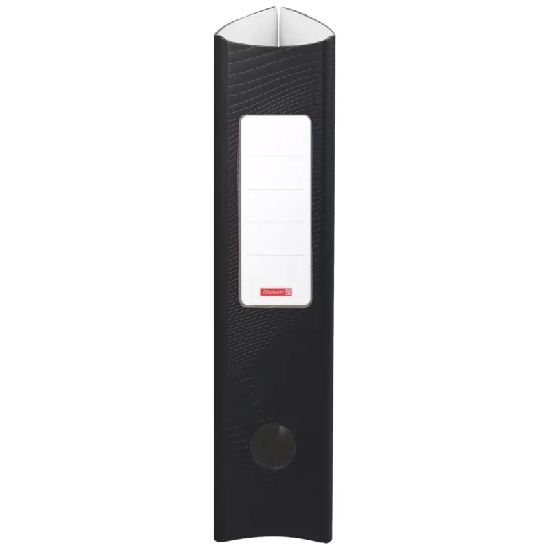 BRUNNEN WAVE hefboomsordner Onyx Black kunststof 7,0 cm DIN A4