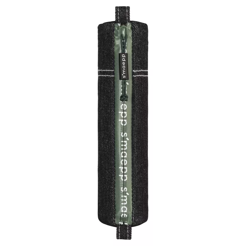 BRUNNEN s'maepp Street Style etui, zwart, polyester, rits