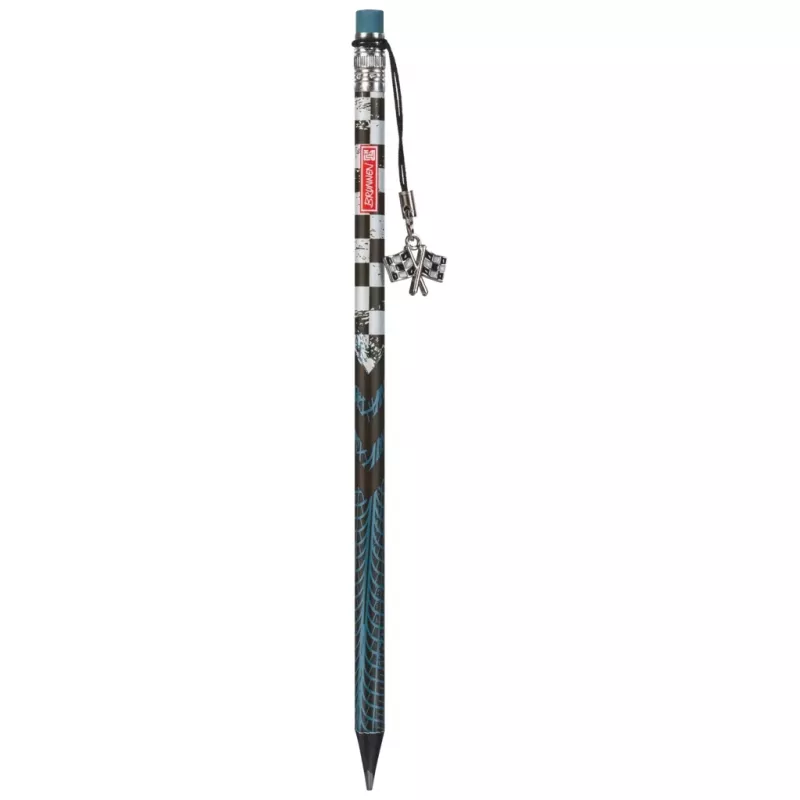 Brunnen Fast Wheels HB potlood blauw met gum 1 stuk