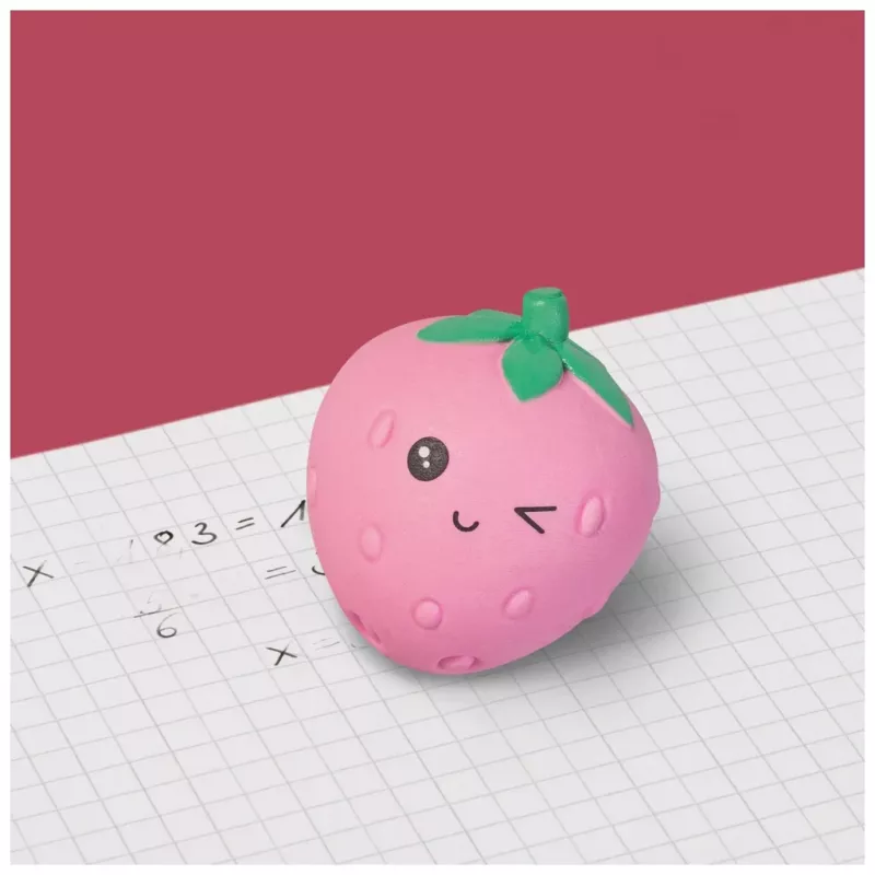 BRUNNEN Fruity Love gum roze 1 stuk