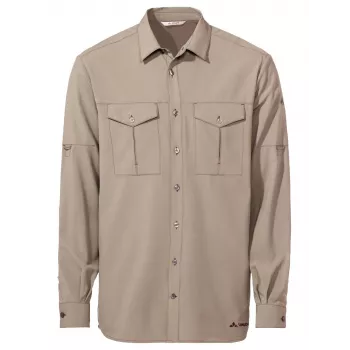 Vaude Rosemoor LS shirt II - Linen - maat M