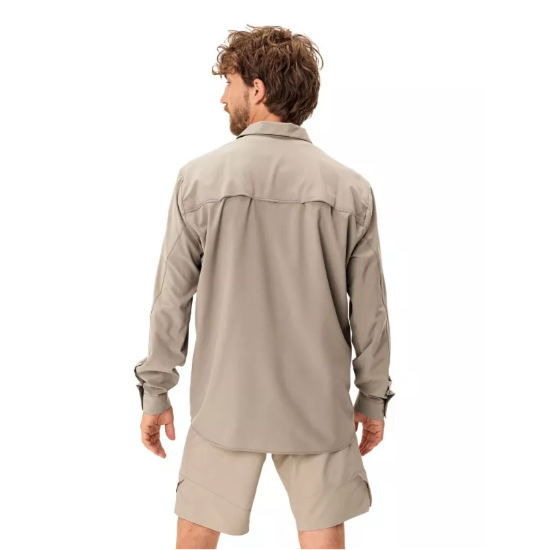 Vaude Rosemoor LS shirt II - Linen - maat M