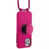 Just Elegance PopGrip Case voor Apple iPhone 12 / iPhone 12 Pro 6,1 inch - Orchid Flower Pink (30090)
