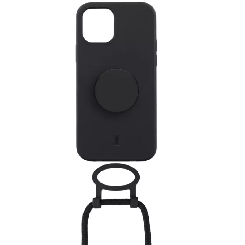 Just Elegance JE PopGrip Case voor Apple iPhone 12 Pro Max 6,7 inch zwart 30161 AW/SS23