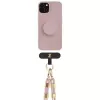 Just Elegance 3-in-1 PopGrip hoes voor Apple iPhone 15 6,1 inch - rosé (30494)