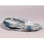 ARTDEV RS232 seriële kabel DB9 stekker naar bus 1,5m lichtgrijs voor bonprinter / klantendisplay