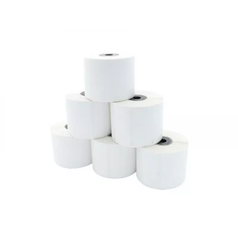 ARTDEV rol direct thermische etiketten 56x25mm D79mm kern 12/25 1000 etiketten/rol