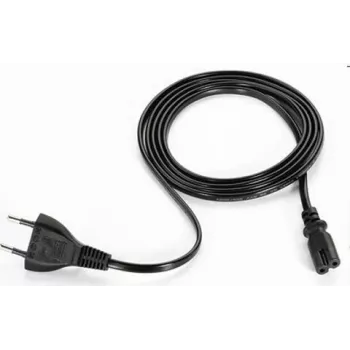 ARTDEV netkabel eurostekker naar IEC C7 figure-8 zwart 2-pins 1,8m