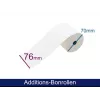 ARTDEV 2-laags doorschrijfpapierrol 76mm x 25m wit/geel voor matrixprinters