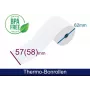 ARTDEV Thermische rol - 57x58x12 mm, 50 m, wit