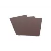 ARTDEV Plastic kaart - 86 x 54mm 30mil 0,76mm blanco - bruin