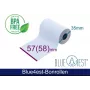 ARTDEV Thermorol - 57x35x12 mm B/D max./K wit 14m Blue4est Blue Eco Paper met