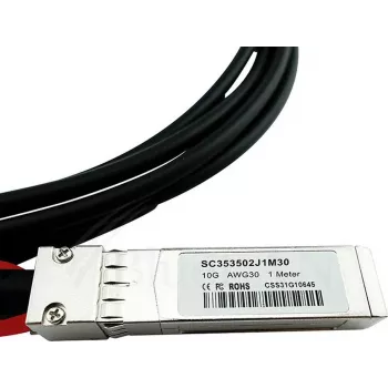 BlueOptics 37-1197-01-BL compatibele Cisco 10GBASE-CR actieve SFP+ naar SFP+ direct attach-kabel, 3m, AWG30