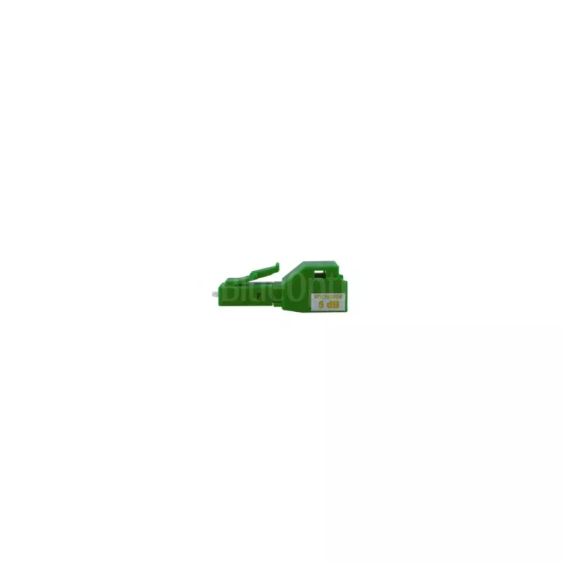 BlueOptics Singlemode LC/APC Simplex 9dB Fiber Optic Attenuator