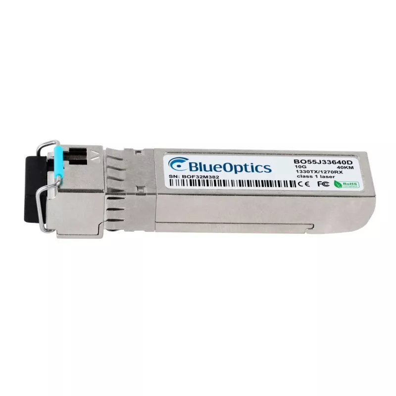 BlueOptics SFP+ 10GBASE-BX40-D 40km Single-Mode Fiber transceiver BO55J33640D (TP-Link compatibel)