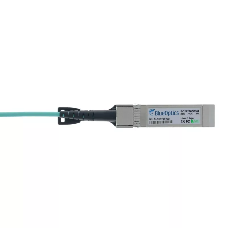 BlueOptics E25G-SFP28-AOC-2501 Compatibele actieve optische kabel SFP28 25G 25m