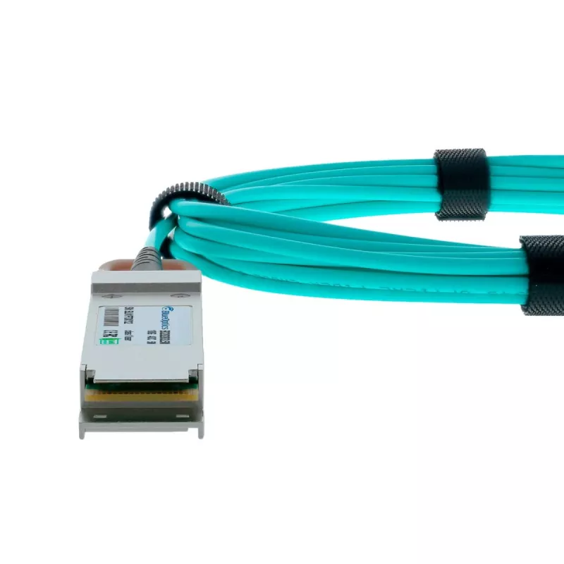 BlueOptics QSFP28-100G-AOC-10M-RU-BO compatibele Ruckus Active Optical Cable 10m