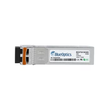 BlueOptics SFP28-25G-ERL-30-SG-BO Compatibele SFP28-transceiver voor Synology, 25GBASE-ERL, 1310nm, 30km, LC Duplex, SMF