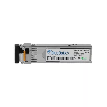 BlueOptics BO15C4931640D SFP-transceiver, 1000BASE-BX, LC Simplex, 40 km, compatibel met TP-Link SFP-BXD43-40KM