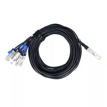 BlueLAN BL292701W3M26 compatibele Arista CAB-D-8S-200-2.5 passieve 200GBASE-CR8 QSFP-DD naar 8x25GBASE-C breakout-DAC-kabel 3m
