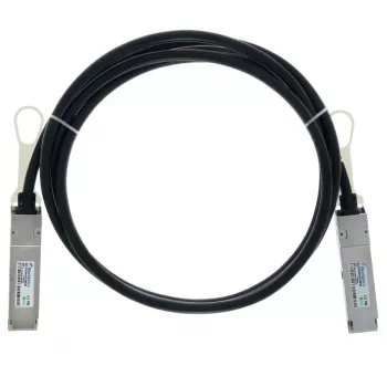 BlueOptics 40G-QSFP-C-00501-A compatibele BlueLAN DAC QSFP+-kabel 0,5 m (30 AWG)