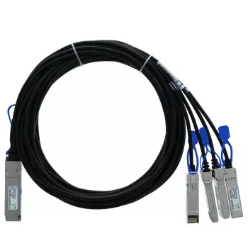 BlueOptics D-Link DEM-CB100Q28-4S28-2 BlueLAN passieve 100GBASE-CR4 QSFP28 naar 4x25GBASE-CR SFP28 direct attach breakout-kabel, 2m
