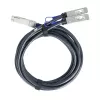 BlueLAN NVIDIA compatibele 400GBASE-CR8 QSFP-DD naar 2x QSFP56 direct attach copper breakout-kabel, 1m