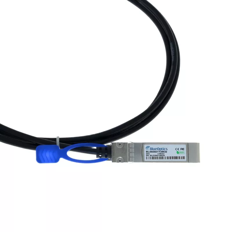 BlueLAN C-S50-S50-1M-BL 50GBASE-CR passieve SFP56 direct attach-kabel, 1 meter