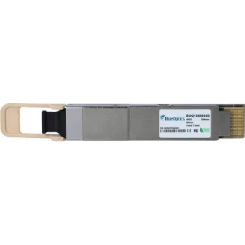 BLUEOPTICS NVIDIA 980-9I693-F4NS00 QSFP112 transceiver, MPO-MTP-12/APC, 400GBASE-SR4, multimode vezel, 850nm, 50 meter, 0°C/+70°C, DDM
