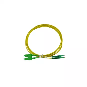 BlueOptics duplex glasvezel-patchkabel LC-APC/SC-APC singlemode OS2 2 meter